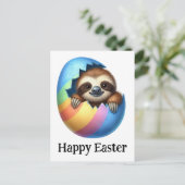 Schattige Grappige Schattigee Paasluiaard Briefkaart (Staand voorkant)