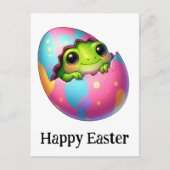 Schattige Grappige Schattigeste Baby Paaskikker Briefkaart (Voorkant)