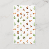 Schattige Green Sage Baby shower Boekaanvraag Informatiekaartje (Achterkant)