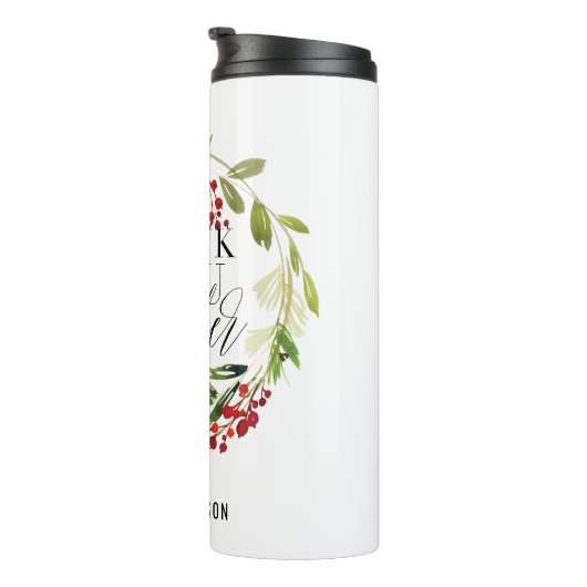 schattige griezelaar thermosbeker (Geroteerd rechts)