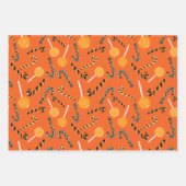 Schattige griezelig leuk Halloween-patroon Inpakpapier Vel (Voorkant 2)