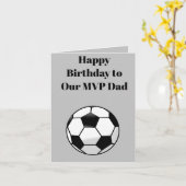 Schattige grijs&Black Sports Happy birthday card v Kaart (Gele Bloem)