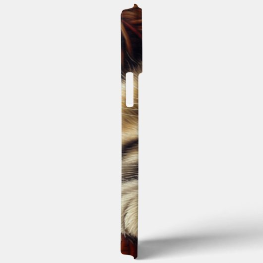 Schattige Grijs Kitten Napping in Balls of Yarn Case-Mate iPhone Case (Achterkant / Rechts)