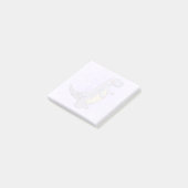 Schattige Grijs Tyrannosaurus Rex Dinosaur Speelgo Post-it® Notes (Schuin)