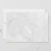 Schattige grijs Waterverf olifant Baby shower Kaart (Achterkant)