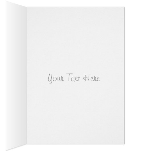 schattige grijze Bunny glimlachend met bloemen lie (Binnen (Rechts))