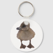 Schattige grijze dichte foto sleutelhanger (Voorkant)
