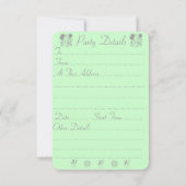 schattige grijze eekhoorn sneeuwscène natuurkunst kaart (Achterkant)