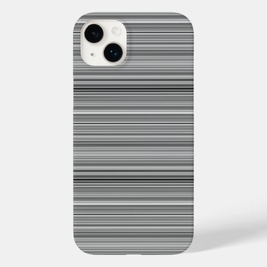 Schattige grijze strepen Case-Mate iPhone case (Achterkant)