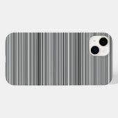 Schattige grijze strepen Case-Mate iPhone case (Achterkant (horizontaal))