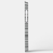 Schattige grijze strepen Case-Mate iPhone case (Achterkant / Links)