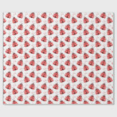 Schattige Grille Damebuggen Cadeaupapier (Vlak)