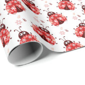 Schattige Grille Damebuggen Cadeaupapier (Rol Hoek)