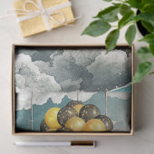 Schattige grillig Baby shower decoupage weefsel pa Tissuepapier (Geschenk)