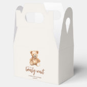 Schattige grillig Beer Bedankdoosjes (Geopend)