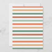 Schattige grillig Beer Camping Verjaardag Kaart (Achterkant)