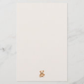 Schattige grillig Beer Flyer (Achterkant)