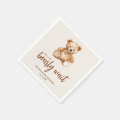 Schattige grillig Beer Servet (Hoek)