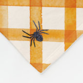 Schattige, grillig Halloweenskelet Fleece Deken (Hoek)