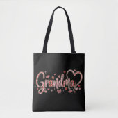 Schattige, grillige en warme oma tote bag (Voorkant)