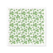 Schattige groen Shamrock Pattern
