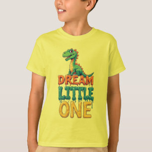 Schattige Groene Dinosaurus T-shirt