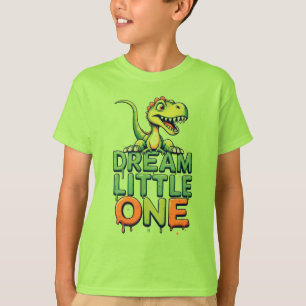 Schattige Groene Dinosaurus T-shirt