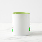 Schattige groene elf mok (Midden)
