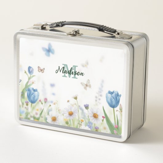 Schattige groene lente bloem wilde bloem boeket mo (Voorkant)