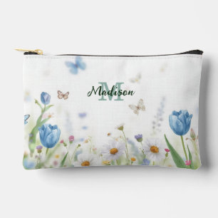 Schattige groene lente bloem wilde bloem boeket mo etui