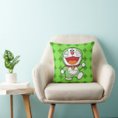Schattige Groene Mini Doraemon Anime Kussen (Stoel)