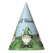 Schattige groene St. Patrick's Day Gnomes Feesthoedjes (Voorkant)