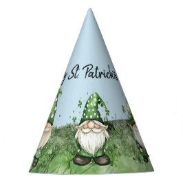 Schattige groene St. Patrick's Day Gnomes Feesthoedjes