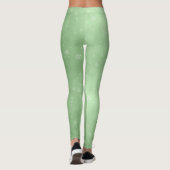 Schattige groene St. Patrick's Day Gnomes Leggings (Achterkant)