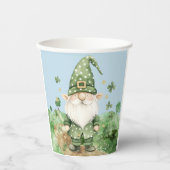 Schattige groene St. Patrick's Day Gnomes Papieren Bekers (Voorkant)