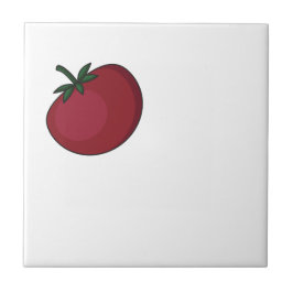 Schattige groentenpatroon tegeltje