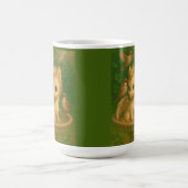 Schattige, grootoogig, baby unisus, pegasus eenhoo magische mok (Midden)