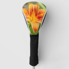 Schattige grote lelie bloem foto golfheadcover