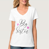 Schattige grote zus t-shirt (Voorkant)