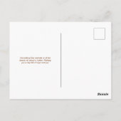 Schattige Groundhog in Natuur Briefkaart (Achterkant)