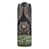 Schattige Grumpy Beer Tumbler Thermosbeker (Voorkant)