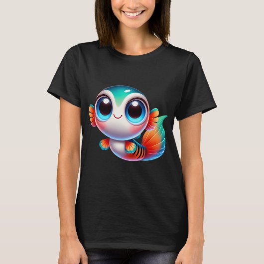 Schattige Guppy Vis T-shirt (Voorkant)