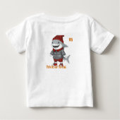 Schattige haai in Schotse vermomming (Achterkant)