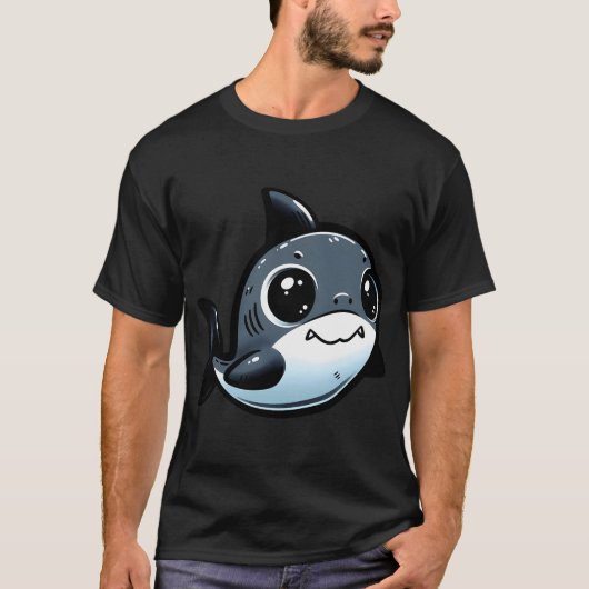 Schattige haai t-shirt (Voorkant)