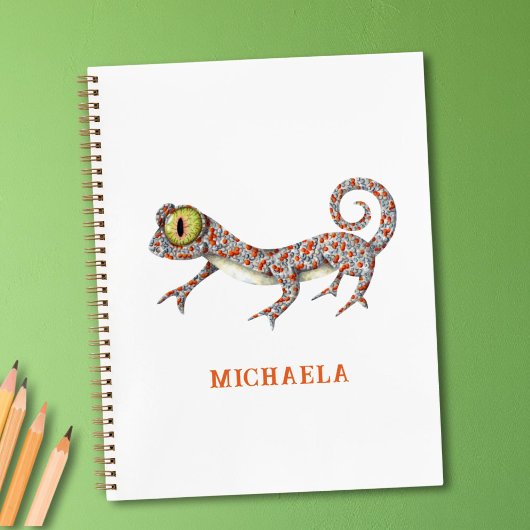Schattige Hagedis Reptiel Notitieboek