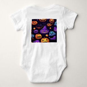 Schattige Hallooween Romper