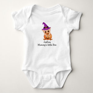 Schattige Halloween Baby Owl Baby Jersey Bodysuit