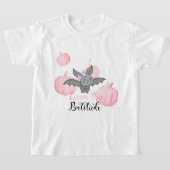 Schattige Halloween Bat T-shirt (Laagn)