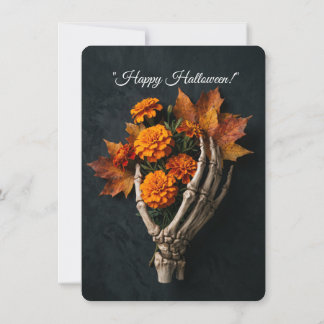 Schattige Halloween-bedankkaart Bedankkaart