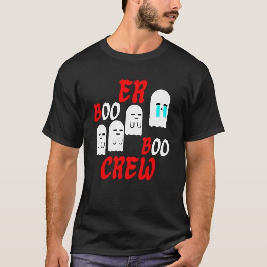 Schattige Halloween Boe Boe T-shirt (Voorkant)